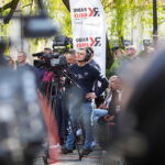 19.04.2026. Pińczów. Przedwyborcza debata z udziałem kandydatów na burmistrza Miasta i Gminy Pińczów / Fot. Wiktor Taszłow - Radio Kielce