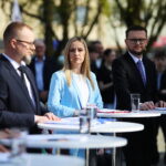 19.04.2026. Pińczów. Przedwyborcza debata z udziałem kandydatów na burmistrza Miasta i Gminy Pińczów / Fot. Wiktor Taszłow - Radio Kielce