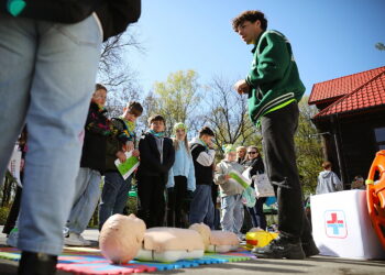 22.04.2026. Kielce. Piknik ekologiczny z okazji „Dnia Ziemi” / Fot. Wiktor Taszłow - Radio Kielce