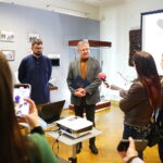 22.04.2026. Kielce. Konferencja prasowa poświęcona projektowi „Kielecki Atlas Sztuk - jak miasto staje się inspiracją” / Fot. Wiktor Taszłow - Radio Kielce