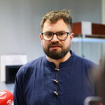 22.04.2026. Kielce. Konferencja prasowa poświęcona projektowi „Kielecki Atlas Sztuk - jak miasto staje się inspiracją” / Fot. Wiktor Taszłow - Radio Kielce