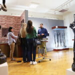 22.04.2026. Kielce. Konferencja prasowa poświęcona projektowi „Kielecki Atlas Sztuk - jak miasto staje się inspiracją” / Fot. Wiktor Taszłow - Radio Kielce