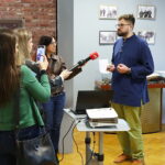 22.04.2026. Kielce. Konferencja prasowa poświęcona projektowi „Kielecki Atlas Sztuk - jak miasto staje się inspiracją” / Fot. Wiktor Taszłow - Radio Kielce