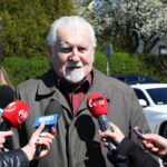 22.04.2026. Kielce. Odsłonięcie pomnika dr Władysława Buszkowskiego / Fot. Wiktor Taszłow - Radio Kielce