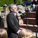 22.04.2026. Kielce. Odsłonięcie pomnika dr Władysława Buszkowskiego / Fot. Wiktor Taszłow - Radio Kielce