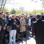 22.04.2026. Kielce. Odsłonięcie pomnika dr Władysława Buszkowskiego / Fot. Wiktor Taszłow - Radio Kielce