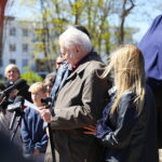 22.04.2026. Kielce. Odsłonięcie pomnika dr Władysława Buszkowskiego / Fot. Wiktor Taszłow - Radio Kielce