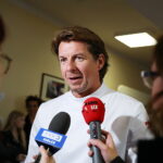 24.04.2026. Kielce. Warsztaty kulinarne z Karolem Okrasą. Na zdjęciu: Karol Okrasa / Fot. Wiktor Taszłow - Radio Kielce