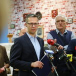 30.04.2026. Kielce. Konferencja prasowa dotycząca synagogi / Fot. Wiktor Taszłow - Radio Kielce