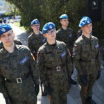 30.04.2026. Kielce. Urząd Marszałkowski. Uroczyste wciągnięcie flagi państwowej na maszt / Fot. Wiktor Taszłow - Radio Kielce