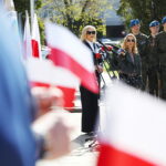 30.04.2026. Kielce. Urząd Marszałkowski. Uroczyste wciągnięcie flagi państwowej na maszt / Fot. Wiktor Taszłow - Radio Kielce