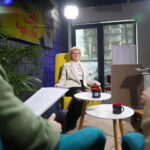 Gościem audycji „Dzień dobry to ja! Rozmowy inne niż wszystkie w Radiu Kielce” była Katarzyna Sajecka / Fot. Wiktor Taszłow – Radio Kielce