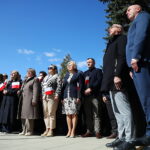 30.04.2026. Kielce. Urząd Marszałkowski. Uroczyste wciągnięcie flagi państwowej na maszt / Fot. Wiktor Taszłow - Radio Kielce