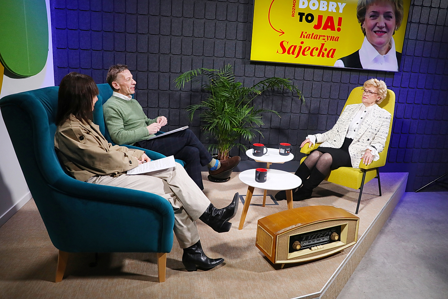 Gościem audycji „Dzień dobry to ja! Rozmowy inne niż wszystkie w Radiu Kielce” była Katarzyna Sajecka / Fot. Wiktor Taszłow – Radio Kielce