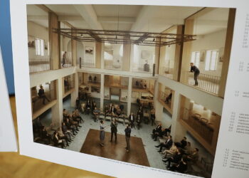 30.04.2026. Kielce. Konferencja prasowa dotycząca synagogi / Fot. Wiktor Taszłow - Radio Kielce