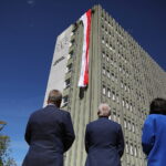 30.04.2026. Kielce. Urząd wojewódzki. Flaga Biało-Czerwona / Fot. Wiktor Taszłow - Radio Kielce