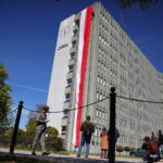 30.04.2026. Kielce. Urząd wojewódzki. Flaga Biało-Czerwona / Fot. Wiktor Taszłow - Radio Kielce