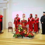 30.04.2026. Kielce. Wręczenie tytuł doktora honoris causa UJK dla profesora Jaceka Dubiela / Fot. Wiktor Taszłow - Radio Kielce