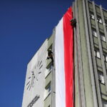 30.04.2026. Kielce. Urząd wojewódzki. Flaga Biało-Czerwona / Fot. Wiktor Taszłow - Radio Kielce