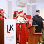 30.04.2026. Kielce. Wręczenie tytuł doktora honoris causa UJK dla profesora Jaceka Dubiela / Fot. Wiktor Taszłow - Radio Kielce
