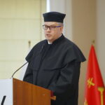 30.04.2026. Kielce. Wręczenie tytuł doktora honoris causa UJK dla profesora Jaceka Dubiela / Fot. Wiktor Taszłow - Radio Kielce