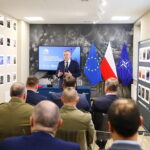 01.04.2026. Skarżysko-Kamienna. MESKO. Podpisanie umowy inwestycyjnej z programu NAREW między Polską Grupą Zbrojeniową a skarżyskim Mesko / Fot. Wiktor Taszłow - Radio Kielce