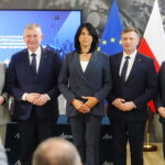 01.04.2026. Skarżysko-Kamienna. MESKO. Podpisanie umowy inwestycyjnej z programu NAREW między Polską Grupą Zbrojeniową a skarżyskim Mesko / Fot. Wiktor Taszłow - Radio Kielce