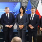 01.04.2026. Skarżysko-Kamienna. MESKO. Podpisanie umowy inwestycyjnej z programu NAREW między Polską Grupą Zbrojeniową a skarżyskim Mesko / Fot. Wiktor Taszłow - Radio Kielce