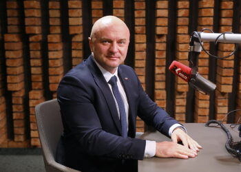 02.04.2026. Rozmowa Dnia. Na zdjęciu: Rafał Nowak - prezes Regionalnej Organizacji Turystycznej Województwa Świętokrzyskiego / Fot. Wiktor Taszłow - Radio Kielce