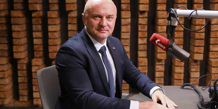 02.04.2026. Rozmowa Dnia. Na zdjęciu: Rafał Nowak - prezes Regionalnej Organizacji Turystycznej Województwa Świętokrzyskiego / Fot. Wiktor Taszłow - Radio Kielce