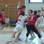 19.04.2026. Mecz 23. kolejki grupy D I ligi piłkarzy ręcznych: Gwardia Opole - SMS ZPRP Kielce / Fot. Maciej Makuła - Radio Kielce