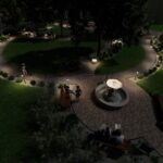 Wizualizacja skweru przy ul. 1 Maja w Kazimierzy Wielkiej / źródło: UMiG Kazimierza Wielka