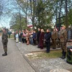 27.04.2026. Kielce. Cmentarz Partyzancki. Upamiętnienie majora Henryka Dobrzańskiego „Hubala” / Fot. Aleksandra Słowak - Radio Kielce