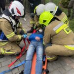 11.04.2026. Złota. Cwiczenia ewakuacji mieszkańców na wypadek zagrożeń kryzysowych / Fot. Grażyna Szlęzak-Wójcik - Radio Kielce