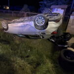 Czołowe zderzenie. Rannych zabrały karetki