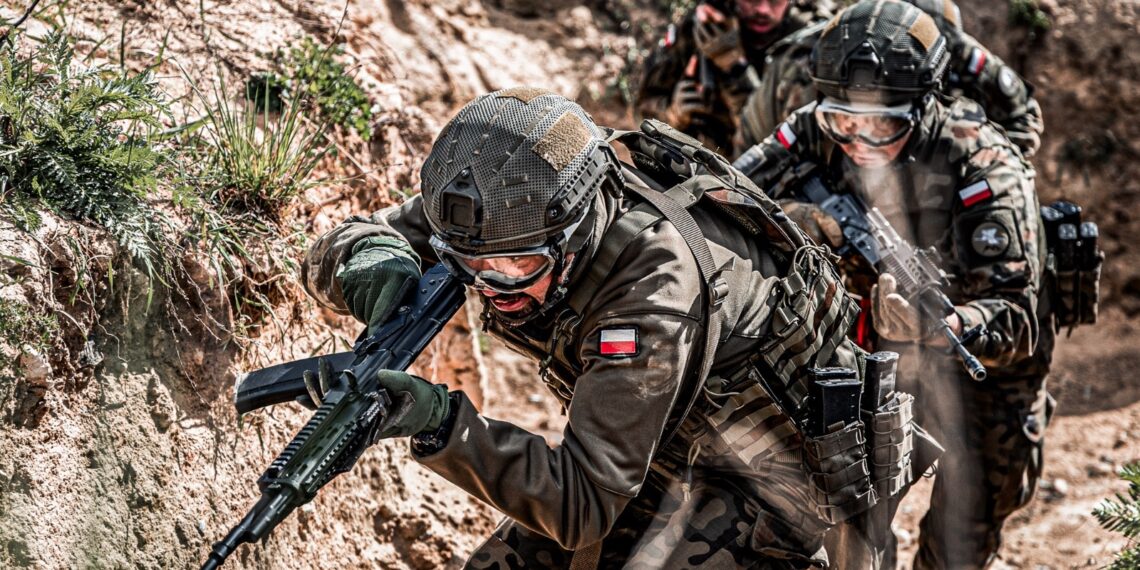 Instruktorzy kawalerii powietrznej szkolili „niebieskie berety"