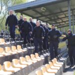 Policja zorganizowała manewry na stadionie piłkarskim - Radio Kielce