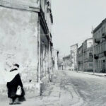 Kielce. Ulica Kozia. 1963 rok. Skrzyżowanie ulic Silnicznej i Koziej / źródło: fotopolska.eu