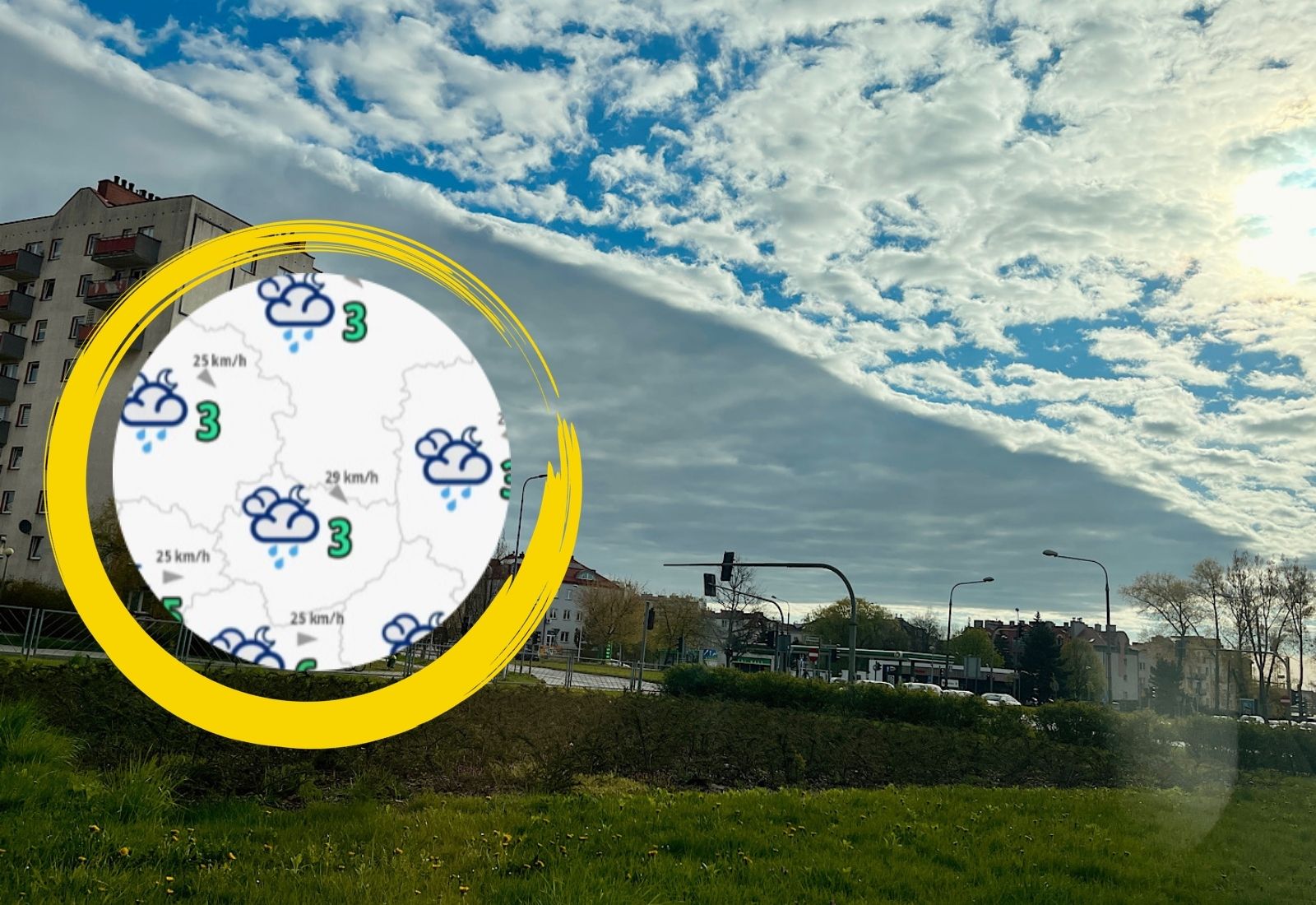 Jedna noc odbiega od pogodowej normy. Nadciągają zmiany