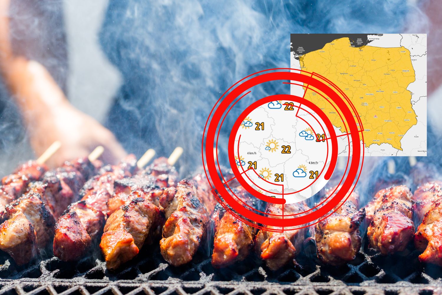 Po przymrozkach eksplozja temperatury. Sprawdź prognozę na grilla