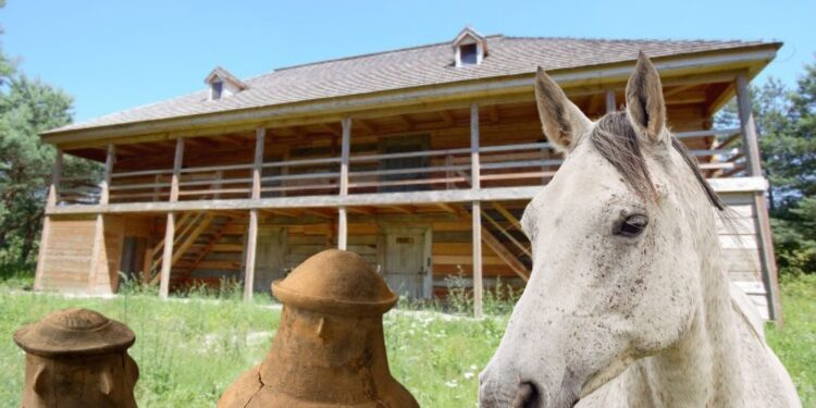 Wędrujący budynek. Stał już w trzech miejscowościach