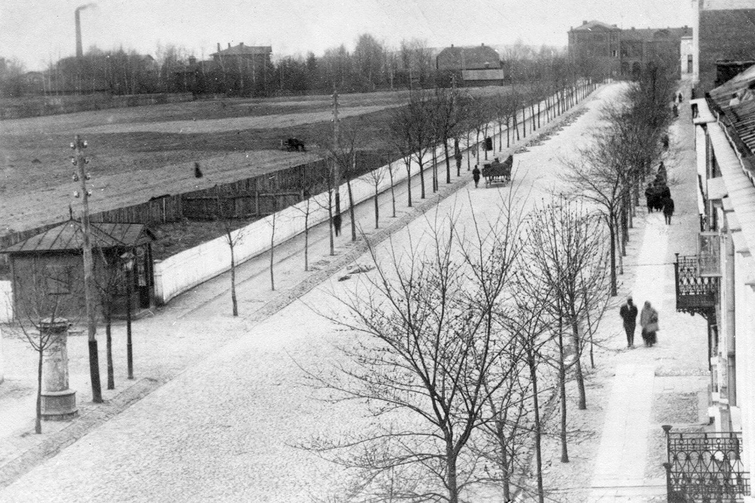 Historia kieleckich ulic. Dzielnica przydworcowa