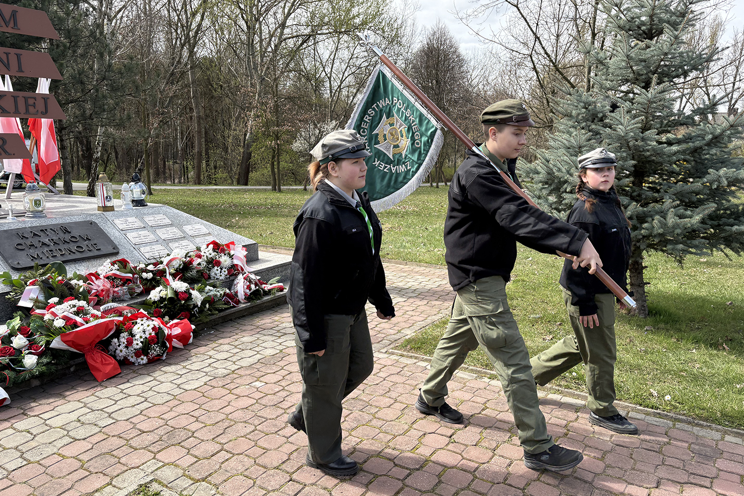 13.04.2026. Starachowice. Dzień Pamięci Ofiar Zbrodni Katyńskiej / Fot. Anna Głąb – Radio Kielce 13.04.2026. Starachowice. Dzień Pamięci Ofiar Zbrodni Katyńskiej / Fot. Anna Głąb – Radio Kielce