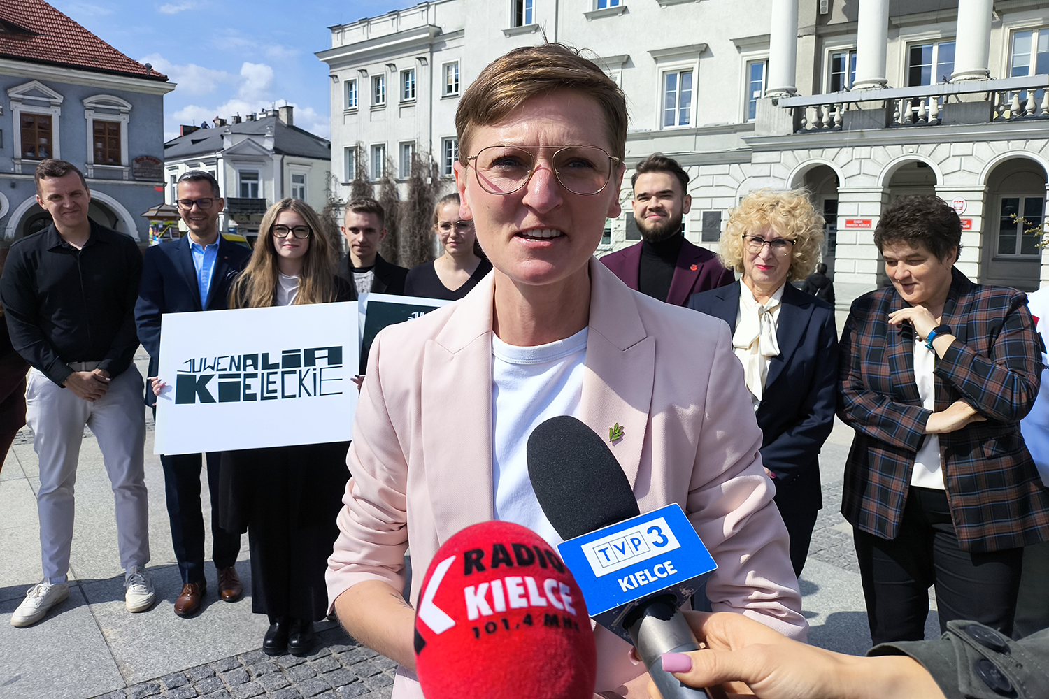 16.04.2026. Kielce. Konferencja dotycząca Juwenaliów Kieleckich / Fot. Dariusz Kuc – Radio Kielce 16.04.2026. Kielce. Konferencja dotycząca Juwenaliów Kieleckich / Fot. Dariusz Kuc – Radio Kielce