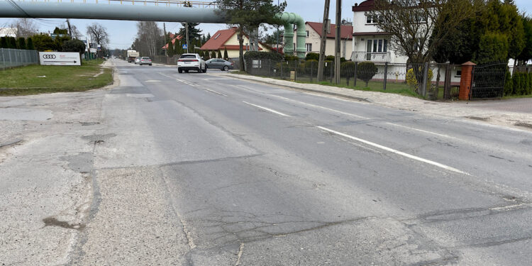 02.04.2026. Kielce. Ul. Batalionów Chłopskich / Fot. Wiktor Taszłow - Radio Kielce