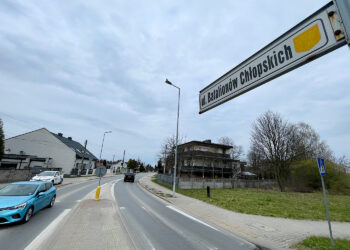 02.04.2026. Kielce. Ul. Batalionów Chłopskich / Fot. Wiktor Taszłow - Radio Kielce