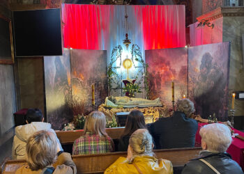 04.04.2026. Kielce. Bazylika Katedralna Wniebowzięcia Najświętszej Maryi Panny. / Fot. Wiktor Taszłow - Radio Kielce