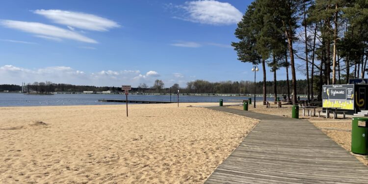 17.04.2026. Sielpia. Zalew Sielpia i jego otoczenie / Fot. Magdalena Galas-Klusek - Radio Kielce