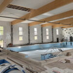 Ze zgliszcz, jak feniks z popiołów. Raport z odbudowy pływalni - Radio Kielce