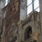 Freski ufundowane przez króla Władysława Jagiełłę w prezbiterium gotyckiej Kolegiaty Narodzenia NMP w Wiślicy / Fot. Marta Gajda-Kruk - Radio Kielce